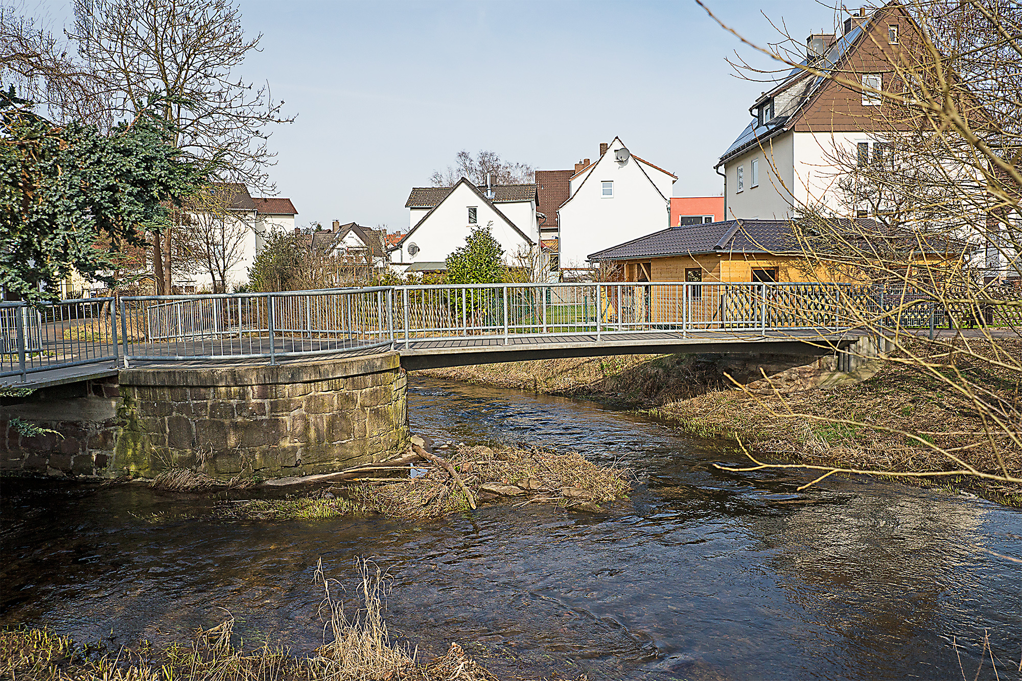 Dreschplatz, Niesteteilung und Schwinnegraben Gemeinde Niestetal
